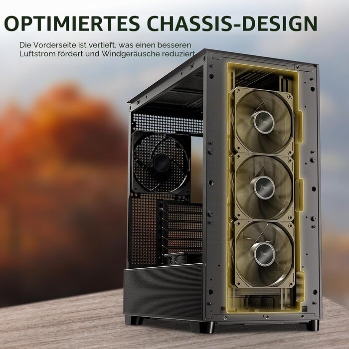 Корпус для ПК Antec Flux SE Midi Tower, чорний