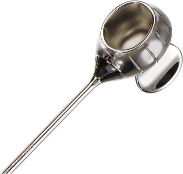 Alessi Candle Snuffer, Porcelain, Silver, One Size