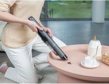 Пилосос ручний BLACK+DECKER Dustbuster Slim DVC320B21-QW 12V, акумуляторний, білий: компактний, потужний, з насадками