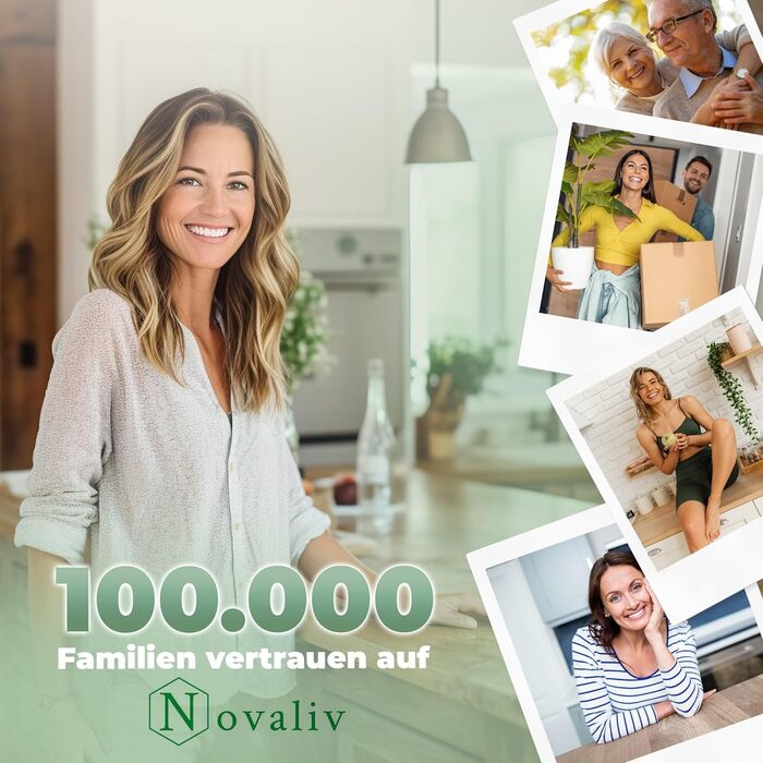 Нівалів Відро для сміття 50л з педаллю, м'яким закриттям та герметичним кришкою - відро для кухні та інші приміщення