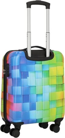 Чемодан NOWI Hartschaenkoffer Mittegroß: 68 літрів, 8 коліс, ABS, з TSA-замком та телескопічною ручкою. Ідеальний для подорожей, ручної поклажі та середніх поїздок