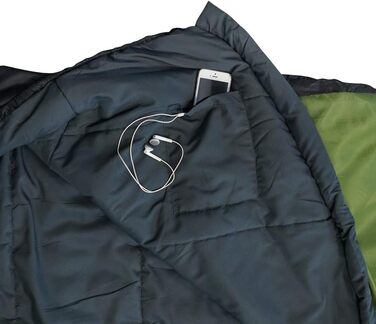 Спальний мішок для трекінгу Trek Night від outdoorer - легкий, теплий, компактний