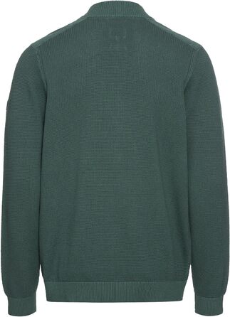 В'язаний кардиган чоловічий Camel Active з органічної бавовни, 4XL, Бежево-сірий