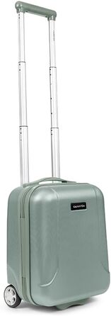 CarryOn Skyhopper: валіза ручної поклажі з жорстким корпусом 55x35x20 см, TSA, подвійні колеса (зелений, міні)