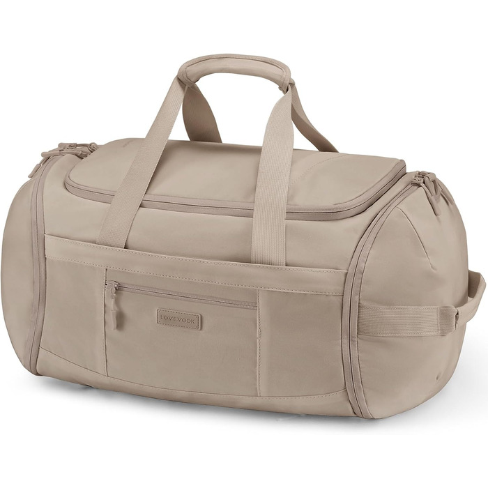 Спортивна сумка LOVEVOOK для жінок та чоловіків, велика тренувальна сумка з відділенням для взуття, водонепроникна, 45L (51x28x32 см)