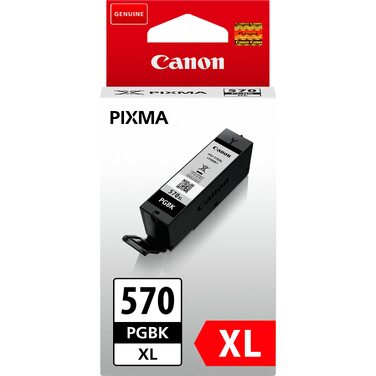Оригінальний чорнильний картридж Canon PGI-570XL чорний (Black), пігментне чорнило, підвищена ємність XL