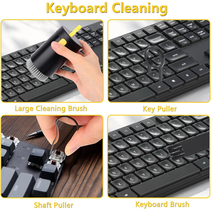 Набір для чищення електроніки MXTIMWAN 20 в 1: для AirPods, телефонів, клавіатур, камер та ноутбуків