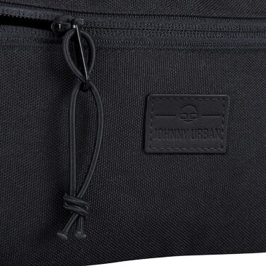 JOHNNY URBAN: поясна сумка (бананка) Erik Small - чорна, водонепроникна, для чоловіків та жінок, стильна нагрудна сумка для фестивалів