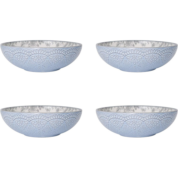 Набір посуду Pfaltzgraff Gabriela Grey (16 предметів) з кераміки, для 4 осіб