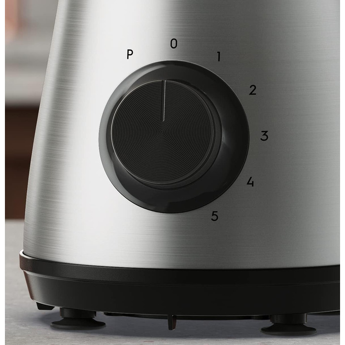 Стаціонарний блендер Electrolux E4TB1-6ST TruFlow, пластик, сірий, метал