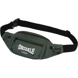 Поясна сумка Lonsdale Hip (Оливковий/Чорний/Білий)