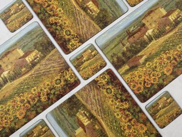 Pimpernel Tuscany Coasters, 6 pieces (s)