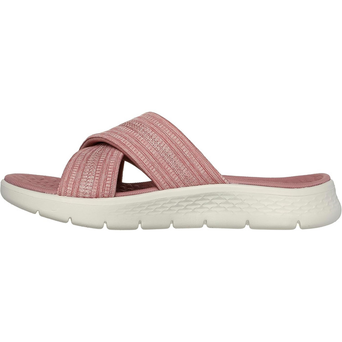 Сандалі жіночі Skechers Go Walk Flex Impressed Mauve 40 EU текстиль