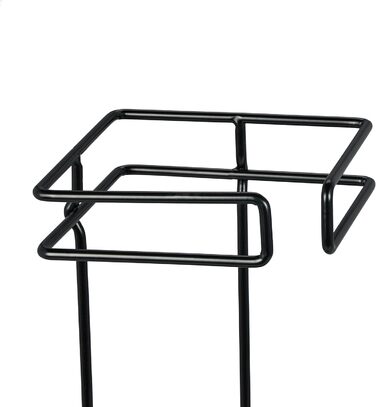 Підставка для парасоль під Relaxdays, металева, чорна, 52,5 x 13,5 x 13,5 см